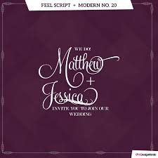 Serif fonts have small decorative lines or embellishments at the ends of characters, while sans serif fonts do not include the decorative lines. Wedding Font Pairings Designmantic The Design Shop