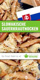Slowakische Sauerkrautnocken Rezept Rezepte Lebensmittel Essen Leckere Gerichte