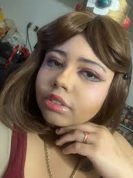 Practicing my Princess Daisy look, how does it look? Blue shirt is the next  round of practice makeup