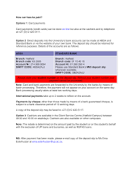 Within 2 working days, the bank will get in touch to activate your account. Http Www Up Ac Za Media Shared 20 Zp Files University Of Pretoria Payments Zp40045 Pdf