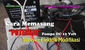 Maybe you would like to learn more about one of these? Cara Pasang Potensiometer Yang Benar Pada Pompa Dc 12v Tanki Semprot Rakitan Berita Pertanian Mitalom