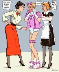 Diapers and baby clothes, forced feeding, messy. Pin On Femininisation