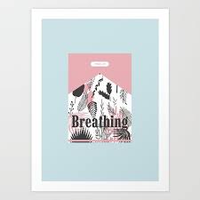 Breathing Art Print Art Prints Art Print