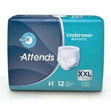 Attends Au50 Bariatric Underwear 2xl 48 Case