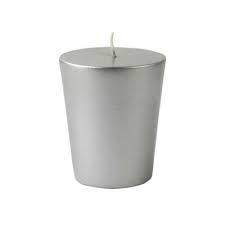 Silver Christmas Candles Holders Indoor Christmas Decorations The Home Depot