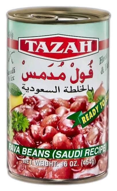 Product Photo: Tazah Fava Beans Saudi Recipe 454g