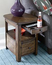 How Cool Is This Side Table With Built In Cup Holders We Re Digging It Coffee Table Redo Barrel Coffee Table Diy Coffee Table