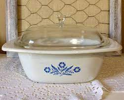 Pin On Corningware Blue Oven Ware With Clear Glass Covers