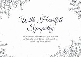 Find & download free graphic resources for flower card. Free Printable Sympathy Cards Luxury Customize 111 Sympathy Card Templates Online Canva Sympathy Card Messages Condolence Card Writing A Sympathy Card