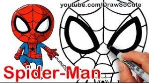 Draw So Cute Spiderman Drawing Drawing Superheroes Spiderman Cute