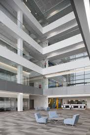 Office Tour Inside Goodyear S Global Headquarters Ci Atriums Office Interiors Atrium Interior