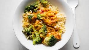 Zum Abnehmen Schnelles Gemusecurry Auf Reis Rezept Rezepte Gemuse Curry Familienmahlzeiten
