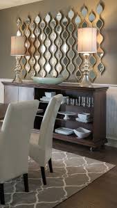 Great Use Of Multiple Of The Same Mirror In This Elegant Dining Room Notice How Well The Pattern Works Wit Dining Room Wall Decor Home Decor Dining Room Walls