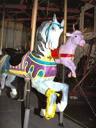 Spring River Park Carousel Roswell Nm Stein And Goldstein And Bayol Cow C Jean Bennett Carousel Horses Amusement Park Rides Prancer
