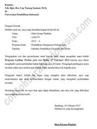 Untuk anda yang mendapat tugas untuk menulis surat izin tidak masuk kuliah juga, mungkin akan membutuhkan referensi. Contoh Surat Contohsuratindo Profile Pinterest