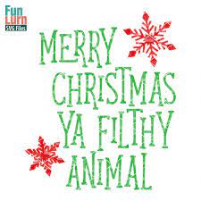 Free Free Merry Christmas Filthy Animal Svg SVG PNG EPS DXF File