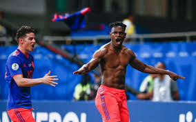 Assisted by james rodríguez with a through ball. Estoy Feliz Pero Esto Apenas Empieza Duvan Zapata Primertiempo Co
