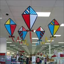 High Flying Kite Overhead Store Entry Display Toy Store Design Kite Kite Store