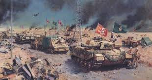 Operation Desert Storm Military Artwork Military Drawings Military Art