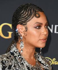 Blonde #24 silk jumbo braiding synthetic hair extension twist braids 165g. Beyonce Finger Wave Braids Rocked Lion King Red Carpet