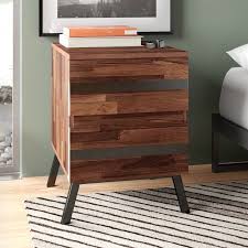 Kacy End Table With Storage Reviews Allmodern In 2020 End Tables With Storage Furniture Modern Furniture Living Room