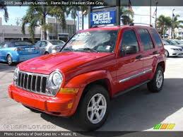 Image result for Flame Red 2005 Jeep