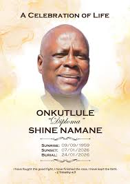🚨Find attached the program for the farewell of Onkutlule Shine Namane  #gonetoosoon #neverforgotten.🚨 'The Lord is my shepherd; I shall not  want.'