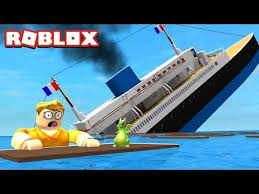 sinking ship disaster in roblox