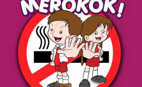 Desain poster kesehatan tentang bahaya merokok cdr. Contoh Poster Larangan Merokok Pigura Cute766