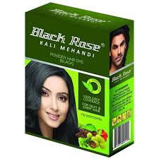 Henna hair dye has plenty of benefits, as well as ways to use it. Black Rose Kali Mehandi Black Hair Dye Henna Powder