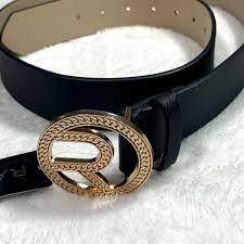 Rampage Women S Decorated Gold Buckle Black Belt Size L Xl New Ebay Buckle Black Belt Belt Size