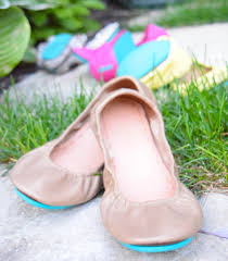 I think this is because the back of tieks are cushioned, rather than elasticized. Tieks A Two Year Update On My Fave Flats Mommy Gearest
