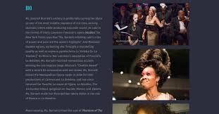 design a great opera singer website