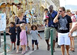 Seal, whose real name is henry olusegun adeola samuel, is now asking the courts to deny heidi's request to take their four children to germany in the fall, claiming her true intention is to move there for good, court documents obtained by the blast read. Heidi Klum And Seal With Their 4 Kids Leni Henry Johan And Lou Growing Your Baby