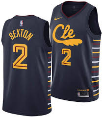 Nike Men S Collin Sexton Cleveland Cavaliers City Edition Swingman Jersey Nike Men Mens Activewear Cleveland Cavaliers
