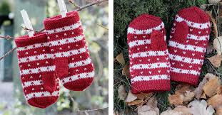 Knitting patterns that are free for a short period of time. Candy Knitted Children S Mittens Free Knitting Pattern