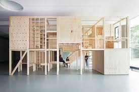 Urban Forest Kooperatives Labor Studierender Kolabs And Atelier Bow Wow From Tokyo Il Concetto Di Vive Temporary Architecture Home Interior Architecture