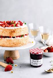 Angel Food Cake Recipe Angel Food Strawberry Angel Food Cake Cake Recipes