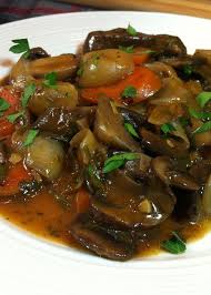 Pressure Cooker Mushroom Bourguignon Magic Skillet Recipe Pressure Cooking Recipes Mushroom Bourguignon Stuffed Mushrooms