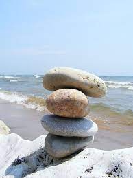 Finding Balance Ii Stone Art Rock And Pebbles Rock Decor
