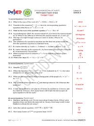 Think you know a lot about halloween? Maths Quiz Questions With Answers For Grade 9 Quiz Questions And Answers