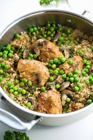 Featured in quinoa salad 4 ways. One Pot Braised Chicken With Quinoa Sofabfood