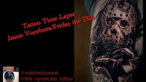 Choose from jason voorhees in his infamous mask to a bloody knife and other weapons. Tattoo Time Lapse Friday The 13th Jason Voorhees Technique Youtube