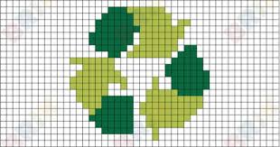 Recycle Pixel Art Pixel Art Pattern Pixel Art Pixel Pattern