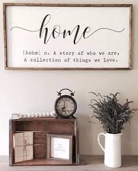 Home Quote Sign Ad Home Definition Quote Homedecor Farmhousestyle Fixerupper Home Decor Signs Home Signs Farmhouse Decor