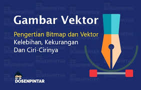 Gambar vektor kini banyak digunakan dalam mendesain sebuah website, karena kapasitasnya ringan dan tidak pecah pada artikel kali ini saya menyediakan 12 toturial membuat gambar vektor dengan editor. Gambar Vektor Definisi Kelebihan Kekurangan Vektor Dan Bitmap Dosenpintar Com