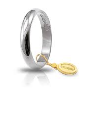 Ehering „Toskana“ Weissgold (18K) 3,3 mm  ca. 3 Gramm