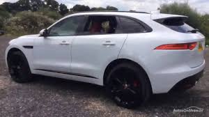 Where do we even start with this beautiful suv! Jaguar F Pace V6 S Awd White 2016 Youtube