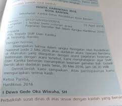 Contoh surat dinas resmi dari berbagai instansi pemerintahan mulai dari sekolah hingga dinas. Contoh Surat Dinas Yang Salah Serta Perbaikannya Brainly Contoh Lif Co Id