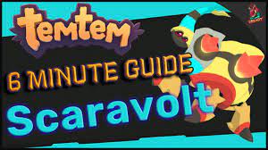 HOW TO SCARAVOLT IN 6 MINS | Temtem Competitive GUIDE! Arbury PVP/PVE  Movesets / Spread / Build! - YouTube